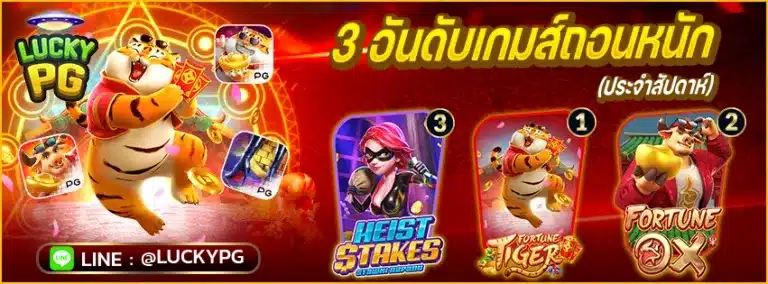 3 อันดับเกมสล็อต